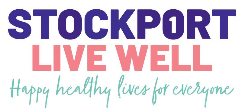Stockport Live Well logo