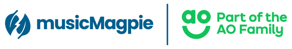 music Magpie & AO logo