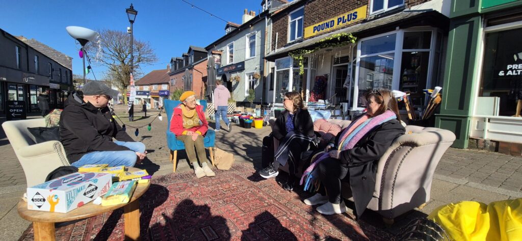 Marple Public Living Room, part of the Live Well Spring Festival