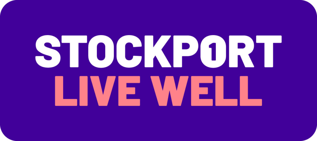 Stockport Live Well Logo