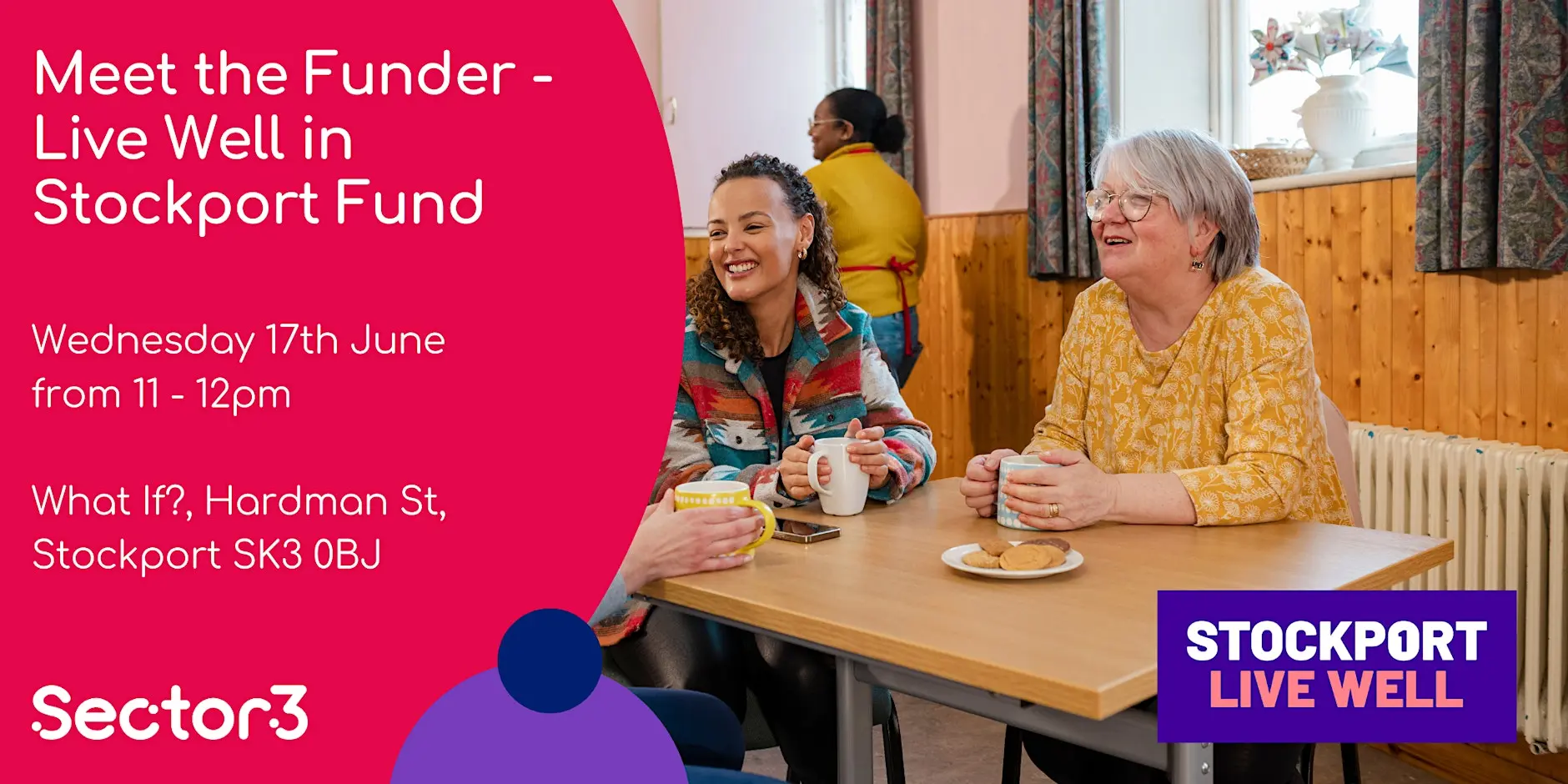 Meet The Funder – Live Well in Stockport Fund